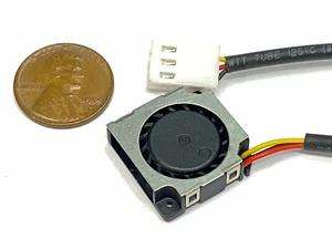 Mini 12v blower fan 20mm cpu small 2006 3pin 3wire 20x20x6MM micro G22 - Picture 1 of 3