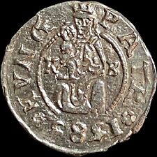 HUNGARY. 1583, Denar, Silver - Madonna with Child (Maddonnenmunzen)