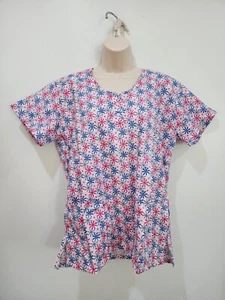 Brand New Free Shipping Womens Top Nursing Srcub Size M Medium - Picture 1 of 3