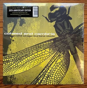 Coheed and Cambria the Second Stage Turbine Blade Transparent Black Vinyl LP New - Picture 1 of 2