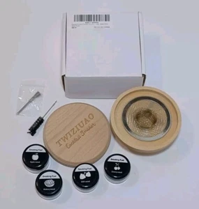 Kit para ahumador de cócteles 4 sabor a astillas de madera para infundir - roble cerezo manzana nogal - Imagen 1 de 7