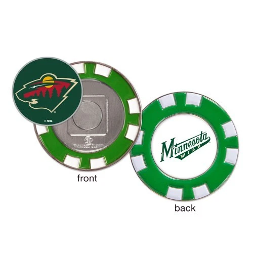 Minnesota Wild Poker Chip Golf Ball Marker - Image 1 of 1