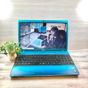 Latest WIN10.CORE-i5 blue VAIO large capacity 750 WEB camera equipped laptop - Picture 1 of 7