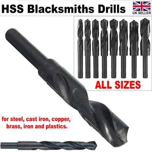 BLACKSMITH & REDUCED SHANK DRILLS HSS DRILL BITS - ALL METRIC SIZES! 13.5mm-40mm - Picture 1 of 161