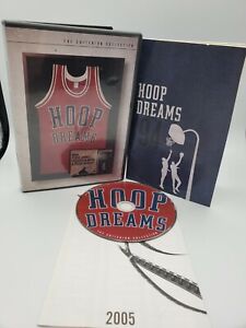 Hoop Dreams (DVD, 2005, Criterion Collection) w/ Booklet & Insert William Gates