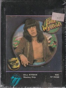 BILL WYMAN: "MONKEY GRIP" FACTORY SEALED 8 TRACK 1974 - Imagen 1 de 3