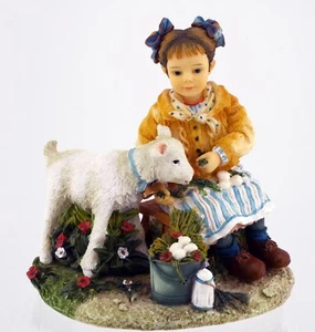 Christine Haworth Leonardo Collection Figure ~ On The Farm - Picture 1 of 3