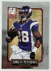 2013 Panini Elite #NNO ADRIAN PETERSON Minnesota Vikings NICE !!! - Picture 1 of 2