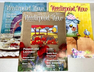 NEEDLEPOINT NOW Magazine Lot of 3 Issues 2016 #1, 3, & 5 ~ Charts & Patterns - Bild 1 von 4