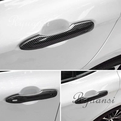 Door Handle Covers For 2018-2025 Toyota Camry Corolla Cross Venza Pruis Avalon Foto 1 de 4