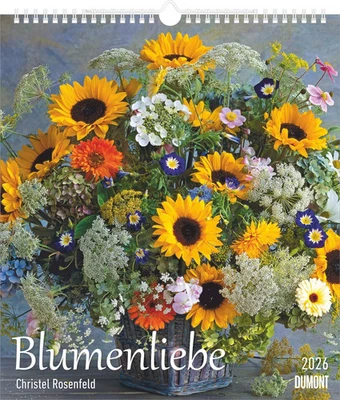 NEUMANN VERLAGE GMBH & CO Blumenliebe 2026 - Foto-Kalender - Wand-Kalender - 30x34 - Blumen-Liebe | Floral