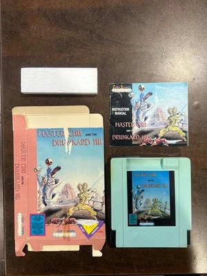 Master Chu and the Drunken Hu Nintendo NES Completo En Caja - ¡RARO!! Foto 1 de 4