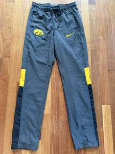 Nike Dri-Fit Iowa Hawkeyes Team Issued Aufwärmhose schwarz gelb XS - Bild 1 von 3