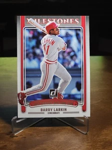 2025 Panini Donruss - Milestones Barry Larkin #18 - Picture 1 of 2