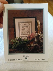 Vintage Shepherd’s Bush Herb Garden Pattern Only - Picture 1 of 6