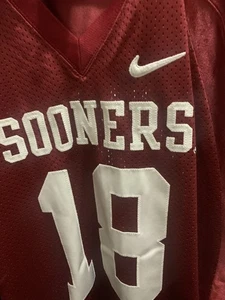 Oklahoma Sooners  Stitched Jersey #18 Size XLarge - Picture 1 of 4