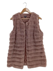 MORE & MORE Chaleco de piel Mujeres Talla EU 38 rosa look casual - Imagen 1 de 5