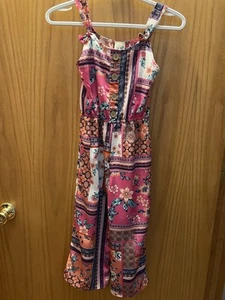 Girl’s Lily Bleu Size 8 Jumpsuit - Picture 1 of 7