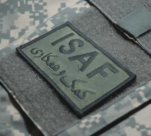 PARCHE OD DEL EJÉRCITO NACIONAL AFGANO ANA COMANDOJOINT FORCE JTF vêlkrö: isaf - Imagen 1 de 12