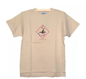 T-shirt uomo Jerkwear Clothing Co. taglia M "GRANDMA F* GRANDPA" beige skateboard - Foto 1 di 1