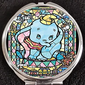 Specchio compatto trucco Jumbo Dumbo elefante volante Disneyland Walt Disney World - Foto 1 di 2