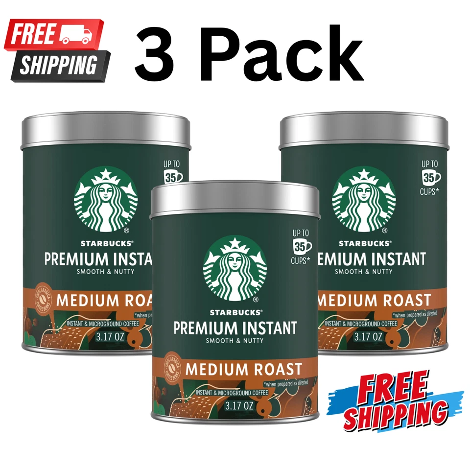 Starbucks, café instantáneo, tostado medio premium, paquete de 3,17 oz Foto 1 de 1