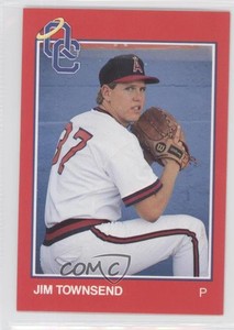 1988 Grand Slam Quad City Angels Jim Townsend #17