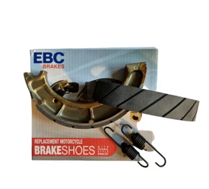 Zapatas de freno traseras ranuradas para Suzuki TU 125 250 - EBC - Imagen 1 de 1