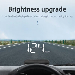 Auto-HUD-Head-Up-Display OBD2 / GPS-Übergeschwindigkeitswarnsystem Projektor - Bild 1 von 12
