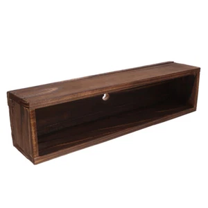 Wooden Flower Pot Pots for Succulents Rectangular Planters Boxes - Picture 1 of 12