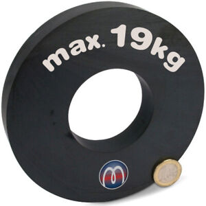 Ringmagnet Magnet-Ring Ø 140/63 x 17mm Ferrit Y30 - hält 19 kg - Keramik-Magnete