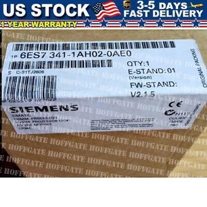 New Siemens 6ES7341-1AH02-0AE0 6ES73411AH020AE0 SIMATIC S7-300, CP 341 - Picture 1 of 3