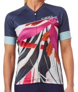 GIRO WOMEN'S CHRONO EXPERT JERSEY MIDNIGHT FLORAL Sz S - Picture 1 of 3