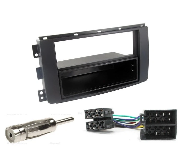 SINGLE DIN FACIA FASCIA PLATE SURROUND FRAME FP-13-05 KIT FOR SMART FORTWO 07-10 - Image 1 of 1