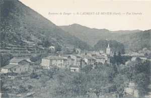 St LAURENT - LE - MINIER (Gard) - Vue Générale, dos vert, neuve (30000002) - Picture 1 of 2