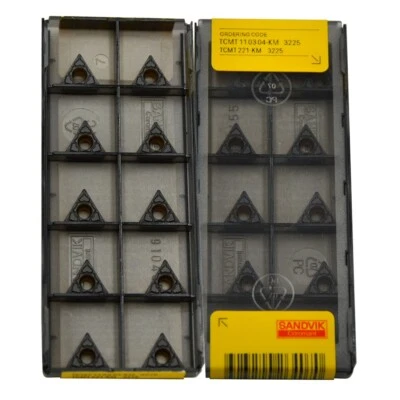 10PCS TCMT110304-KM 3225 Carbide Turning inserts TCMT 221-KM ( Free shipping )