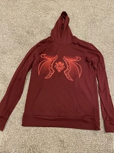 Loot Crate Exclusive Elder Scrolls Crate Red Oblivion Pull Over Sweatshirt - Med - Picture 1 of 2