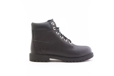 $179.99 Timberland Big Kids 6 pulgadas Premium WPBT Bota negra texturizada negra TB0A17 Foto 1 de 2