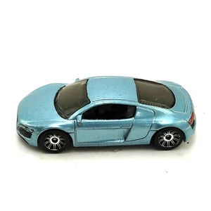Matchbox MBX 2007 Audi R8 Light Blue/Black Exotics Diecast 1/64 Loose Preowned - Picture 1 of 12