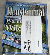 Men’s Journal January 1999 Magazine NEW SEALED Winter ‘99 Woody Harrelson Hawaii