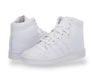 Adidas J white high top basketball shoe EE8052 Size 7--NWB-- #26-) - Picture 1 of 4