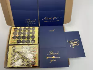 144-Pack Blank Thank you Greeting Cards Bulk w/Envelope, 4"x6" - Picture 1 of 5