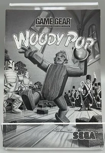 Woody Pop (Sega Game Gear, 1991) MANUAL ONLY - Picture 1 of 2