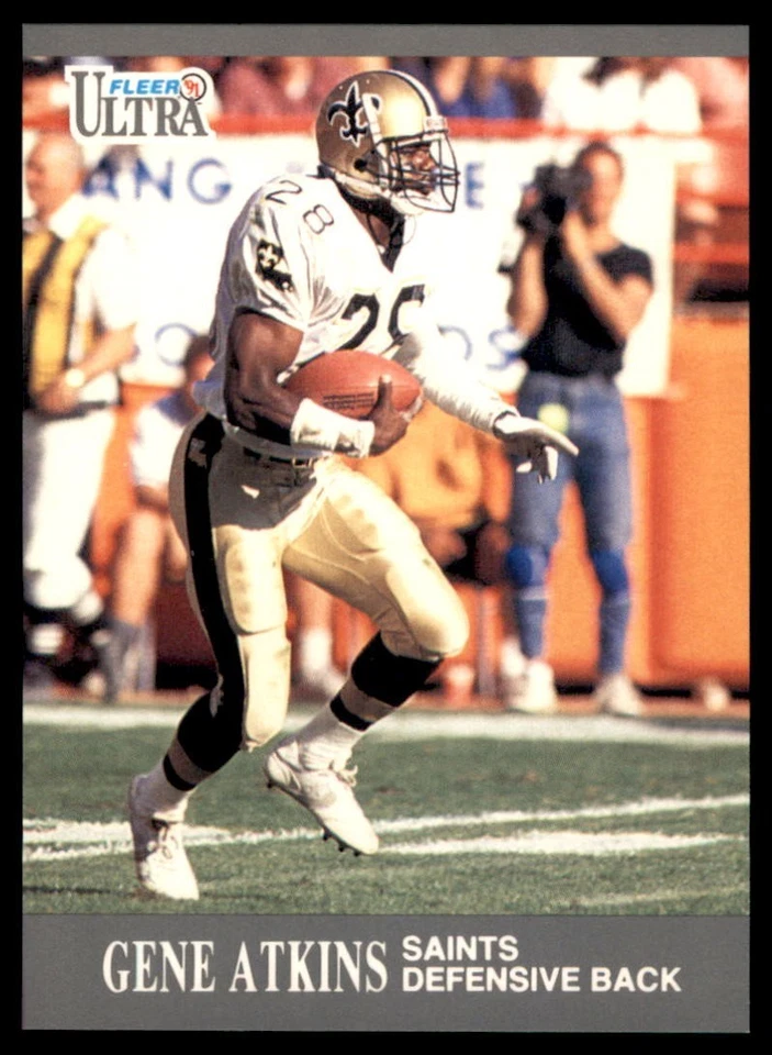 1991 Fleer Ultra - Gene Atkins #205 - Image 1 of 2