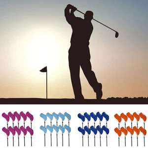 Universal Head Headcovers Neoprene Iron 10 Club PCS Protector Golf Covers ✨  - Picture 1 of 27