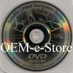 2000 Honda Odyssey Minivan EX EXL Navigation Black DVD Map United States v.1.09J - Picture 1 of 2