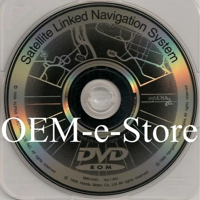 2000 Honda Odyssey Minivan EX EXL Navigation Black DVD Map United States v.1.09J - Image 1 of 2