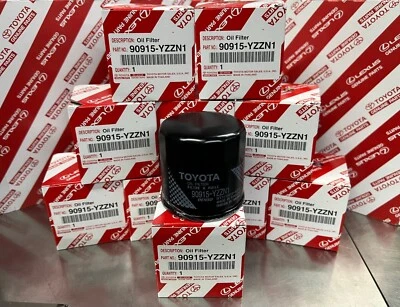 10 Pack Genuine Toyota Lexus OEM Engine Oil Filter 90915-YZZN1 - Image 1 of 2