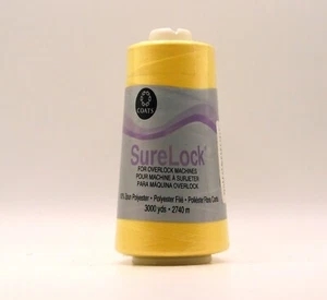 Coats Talon SureLock Serger Thread Cones 3000 Yards Multiple Colors You Choose - Picture 1 of 22