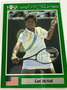 1991 NetPro Tour Star  Tennis Trading Card Lori McNeil - Bild 1 von 1